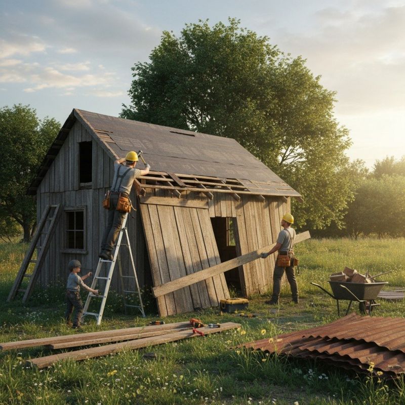 Roof Repair Options For Sheds, Barns, And Gazebos